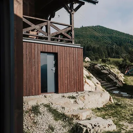 Casa de Férias Folwark Soblówka - Szmaragd Oraz Bursztyn Z Sauną I Widokiem Na Góry